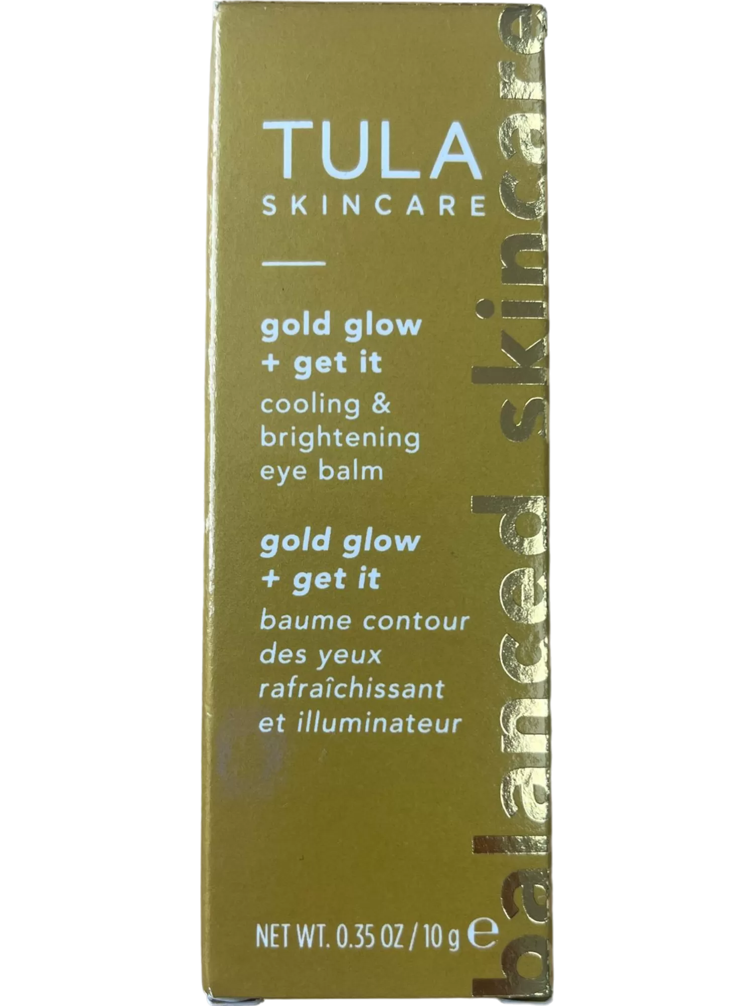 TULA Skincare Gold Glow Cooling & Brightening Eye Balm