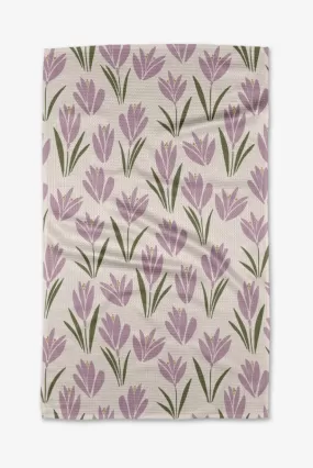 Tulip Bulbs Tea Towel