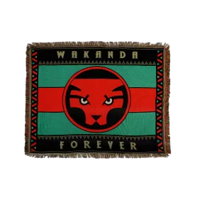 Wakanda Forever Flag Throw