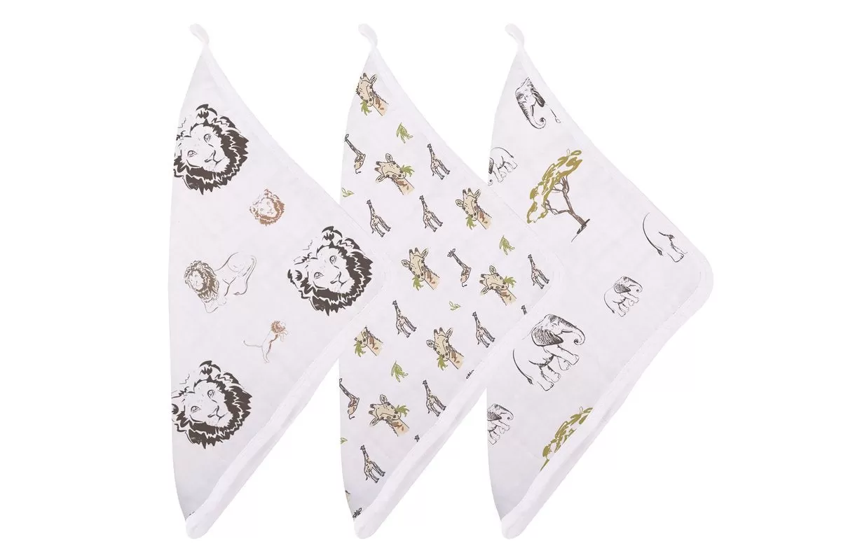 Washcloth Set (Multiple Prints)