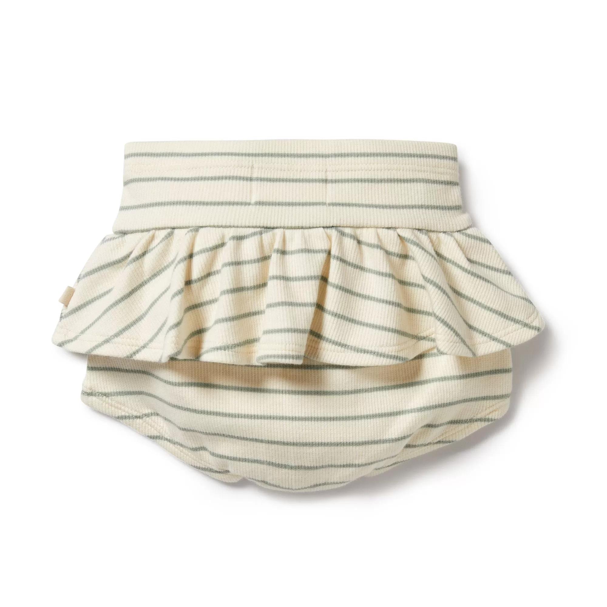 Wilson & Frenchy Petit Sage Organic Ruffle Nappy Pant