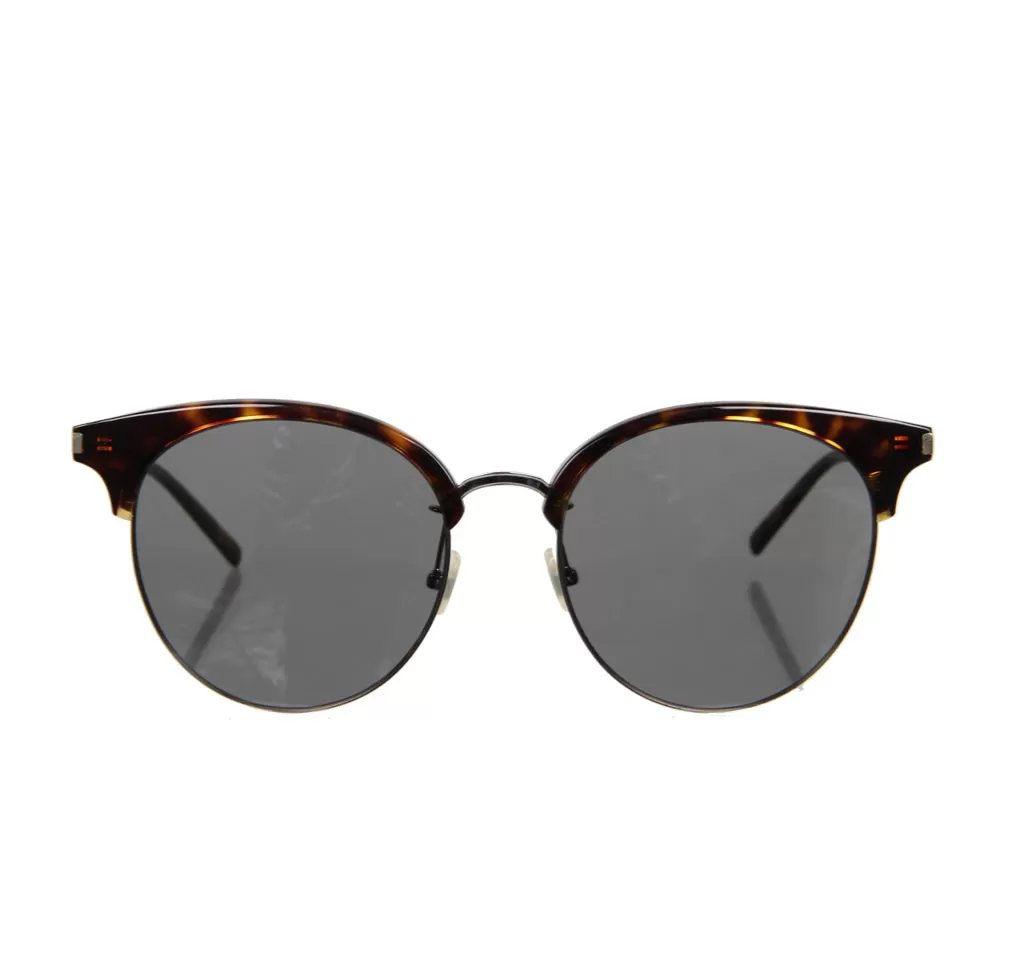 YSL SL200 Sunglasses, Dark Havana